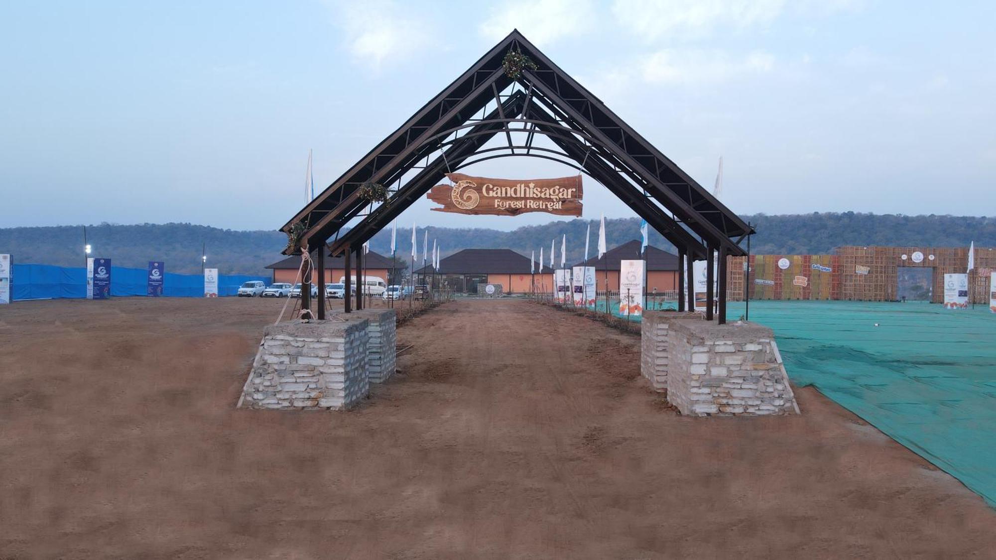 Hotel Gandhisagar Forest Retreat Gurla Exteriér fotografie